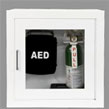 Dual Cabinet for AED and Emergency Oxygen by JL Industries