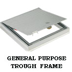 Steel Trough Frame Floor Access Door by USF