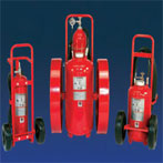 Wheeled Multi-Purpose Chemical Fire Extinguisher Unit by JL Industries