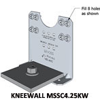 MSSC4.25KW and MSSC6.25KW Kneewall Connectors