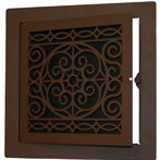 Artistic Hinged Access Panel by SteelCrest