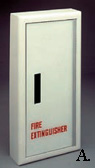 Panorama Frameless Acrylic Door Fire Extinguisher Cabinets by JL Industries